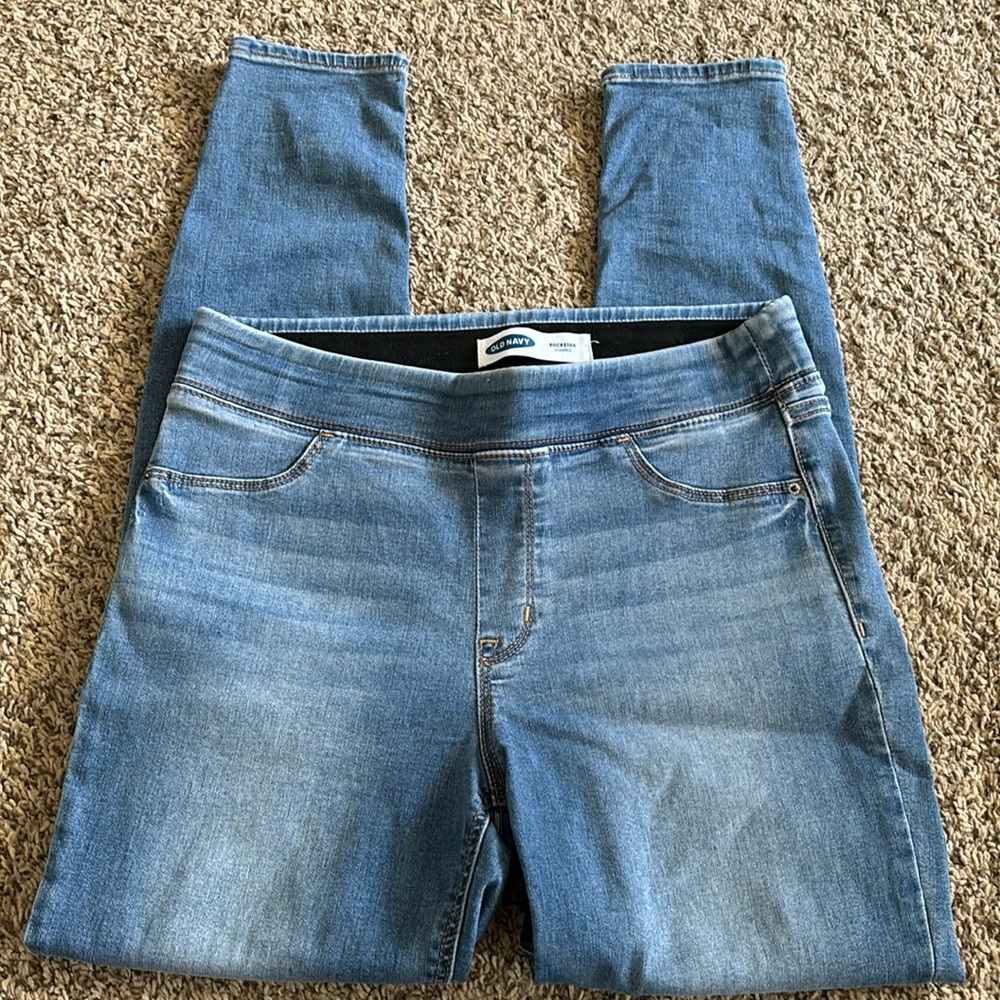 Old Navy Rockstar Jeggings Sz 8